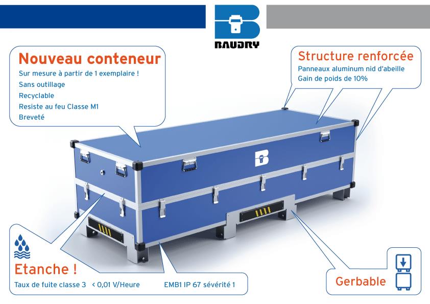 Conteneur aluminium Eurobox